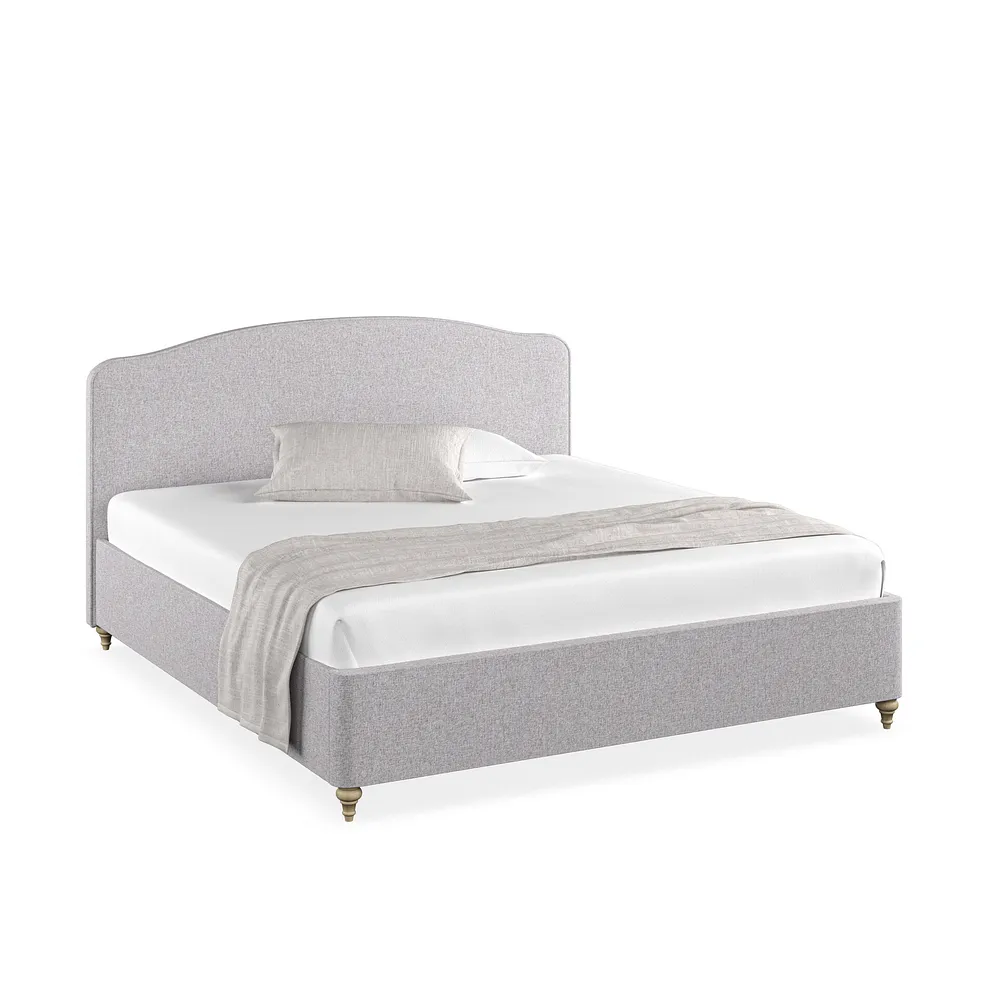 Evesham Super King-size Ottoman Storage Bed in Carina Dove Fabric