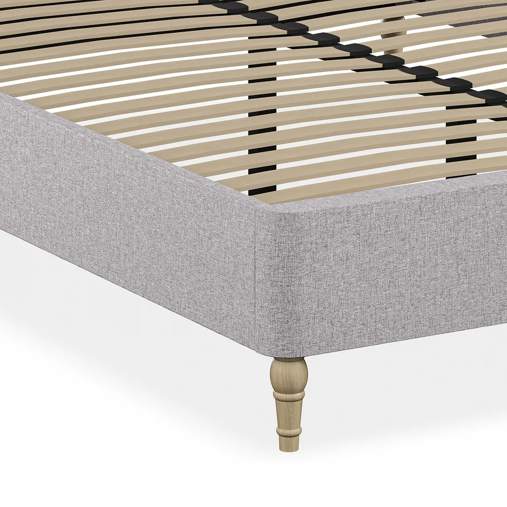Evesham Super King-size Ottoman Storage Bed in Carina Dove Fabric 6