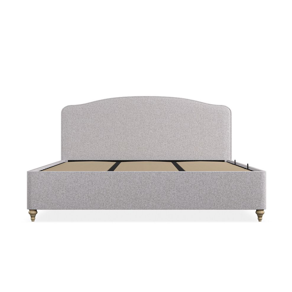 Evesham Super King-size Ottoman Storage Bed in Carina Dove Fabric 4