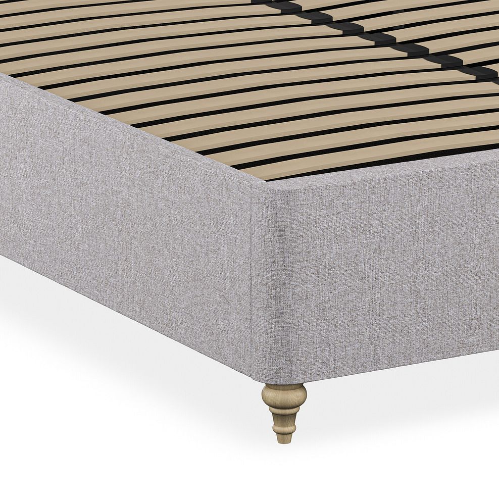 Evesham Super King-size Ottoman Storage Bed in Carina Dove Fabric 7