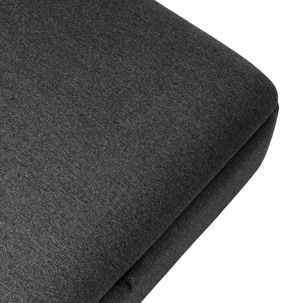 Evie Storage Footstool in Rosa Collection Charcoal Fabric 9