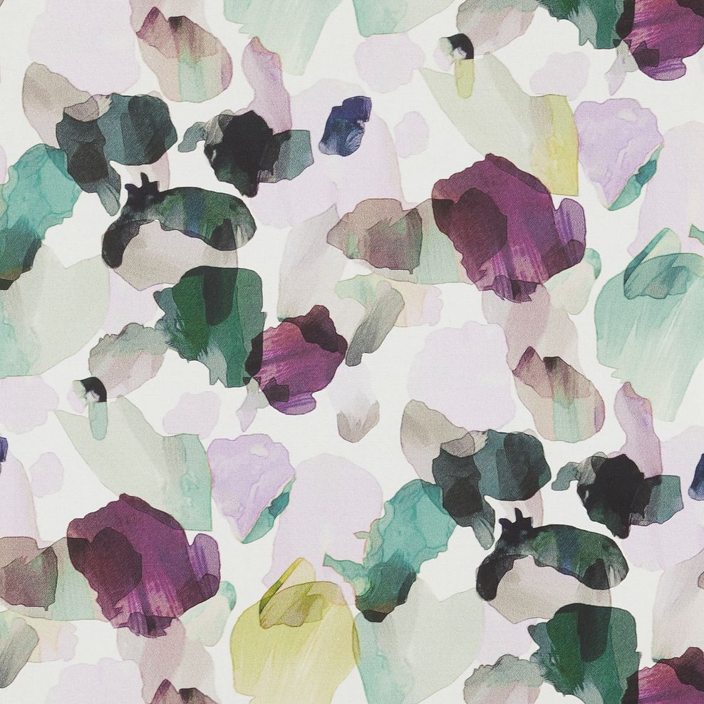 Evie Left Hand Corner Sofa in Blue Fabric 10