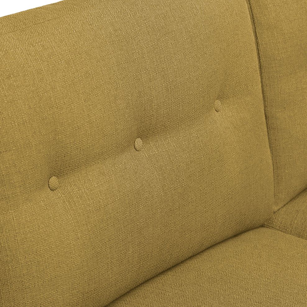 Evie Left Hand Corner Sofa in Lime Fabric Thumbnail 4