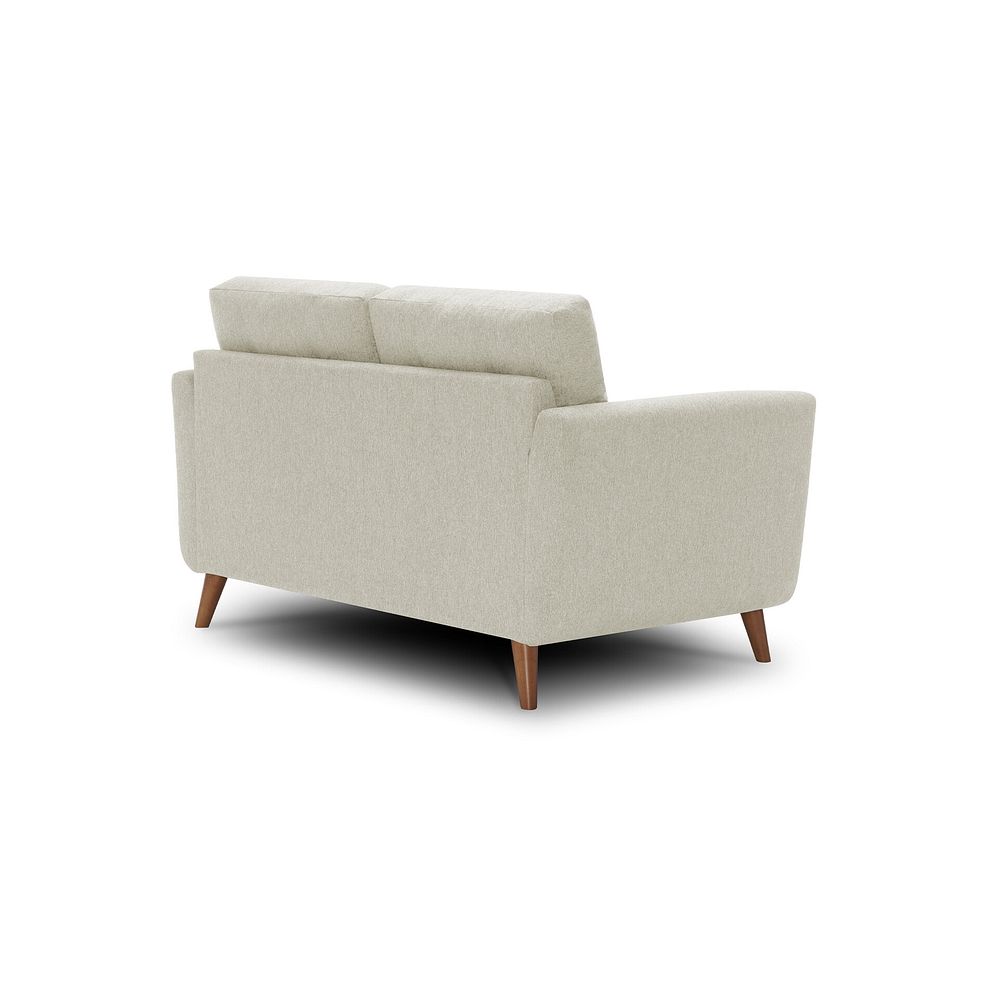 Evie 2 Seater Sofa in Rosa Collection Sand Fabric Thumbnail 3