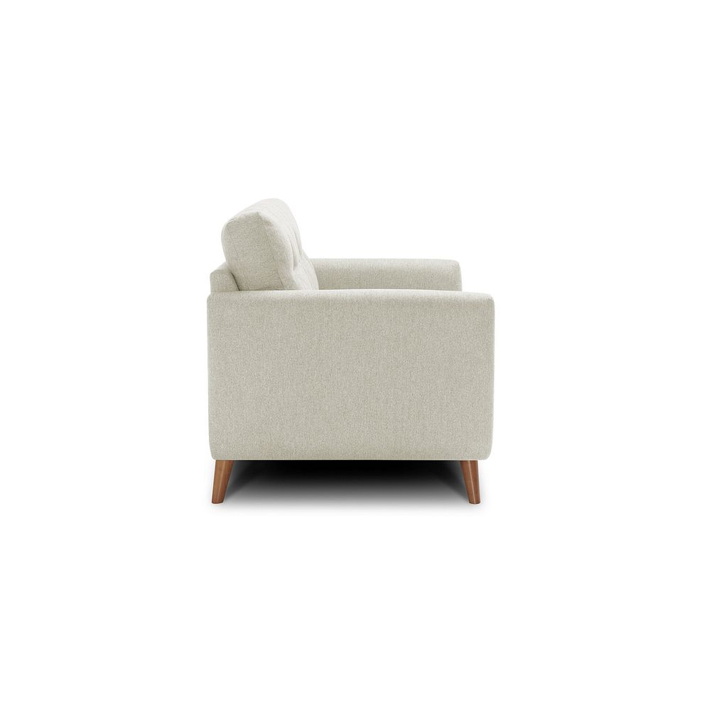 Evie Armchair in Rosa Collection Sand Fabric 4