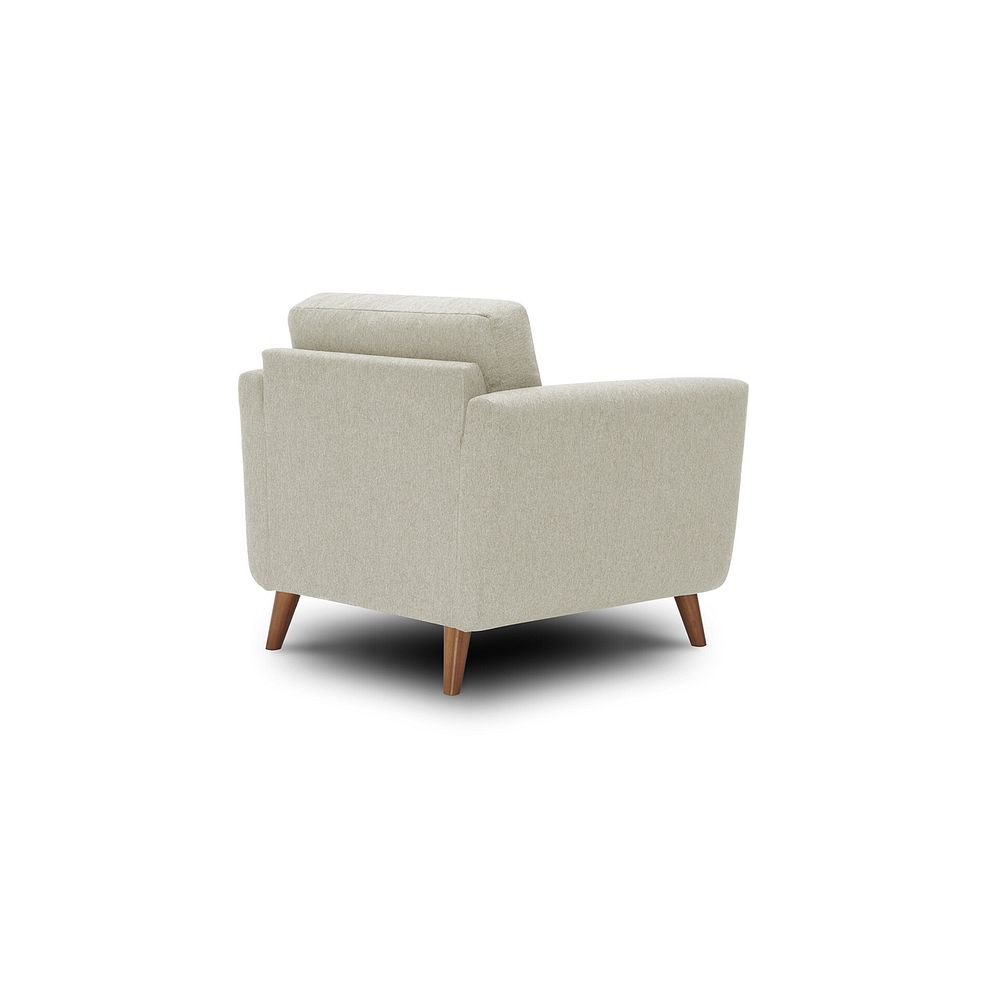 Evie Armchair in Rosa Collection Sand Fabric 3