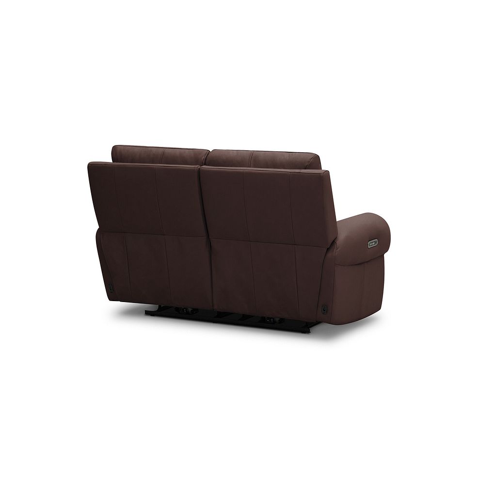 Ezra 2 Seater Electric Recliner in Chestnut Leather 8