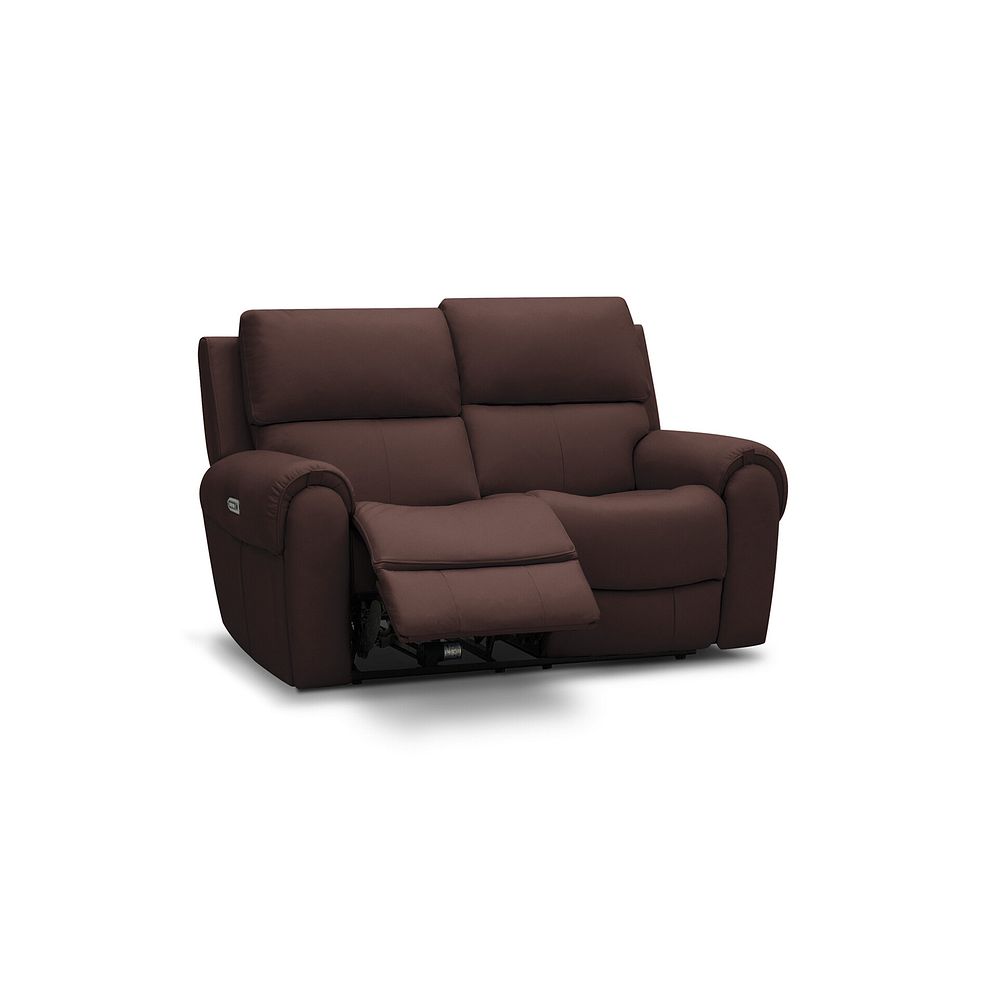 Ezra 2 Seater Electric Recliner in Chestnut Leather 2