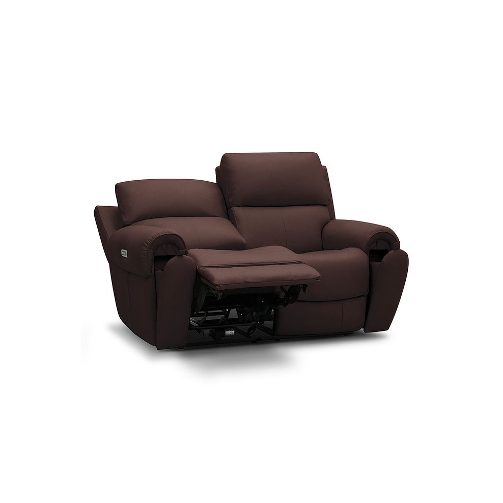 Ezra 2 Seater Electric Recliner in Chestnut Leather 3