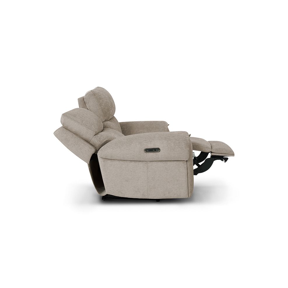 Ezra 2 Seater Electric Recliner in Darwin Mink Fabric 5