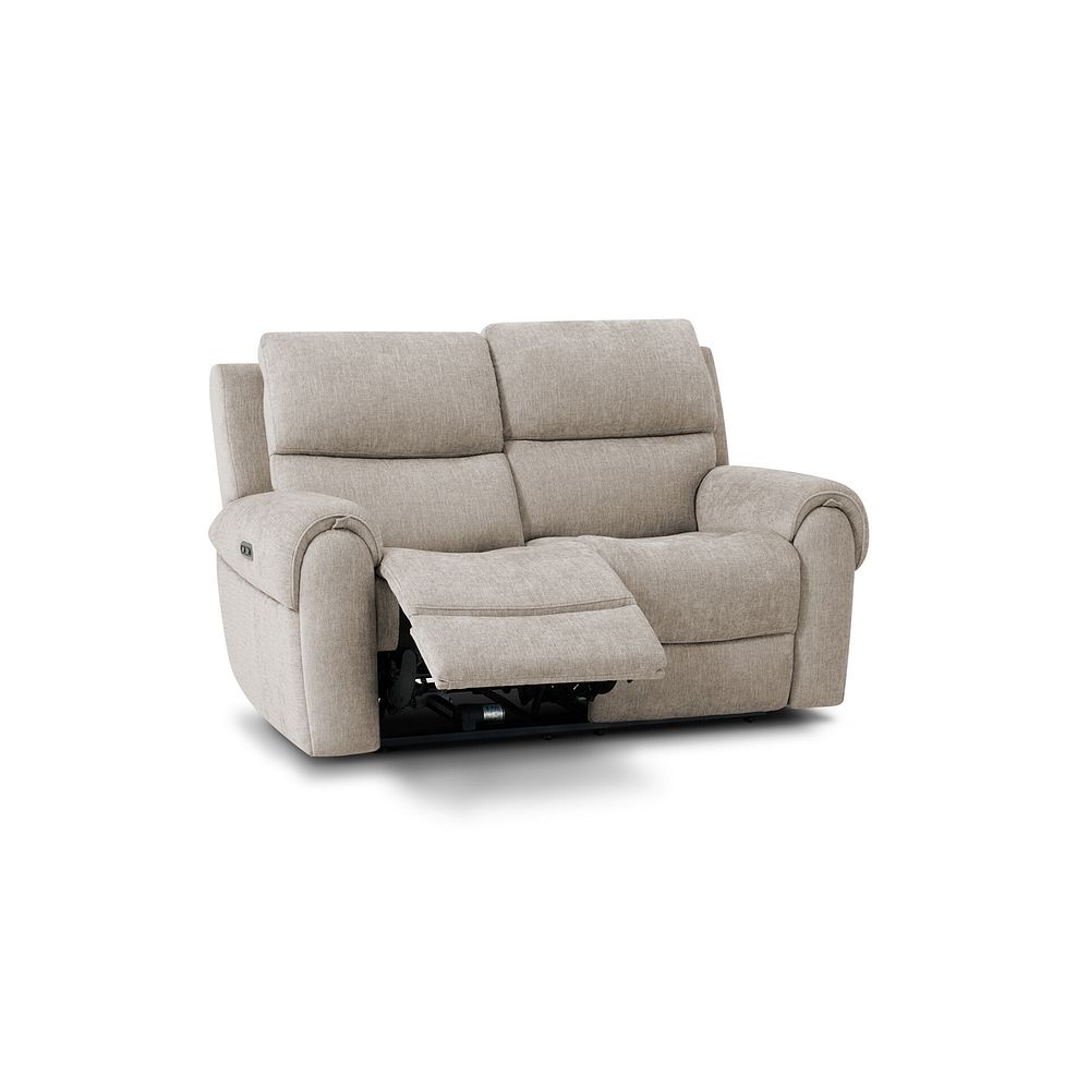Ezra 2 Seater Electric Recliner in Darwin Mink Fabric 2
