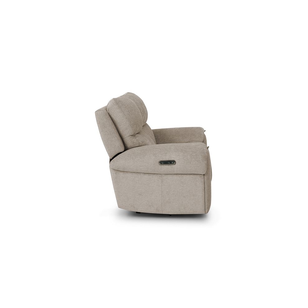 Ezra 2 Seater Electric Recliner in Darwin Mink Fabric 4