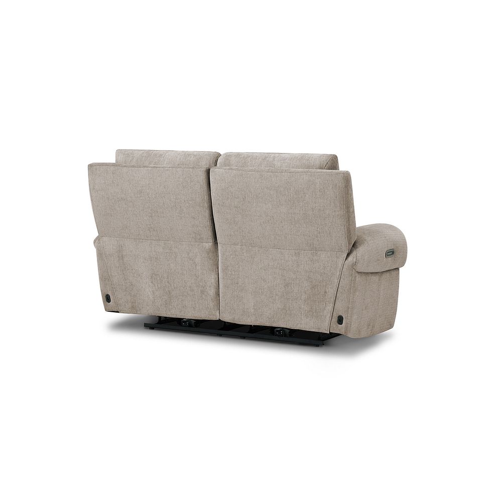 Ezra 2 Seater Electric Recliner in Darwin Mink Fabric 6