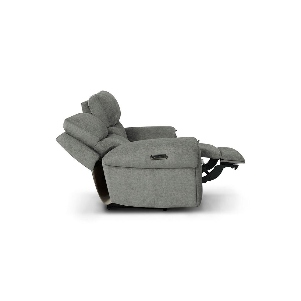 Ezra 2 Seater Electric Recliner in Darwin Mushroom Fabric 5