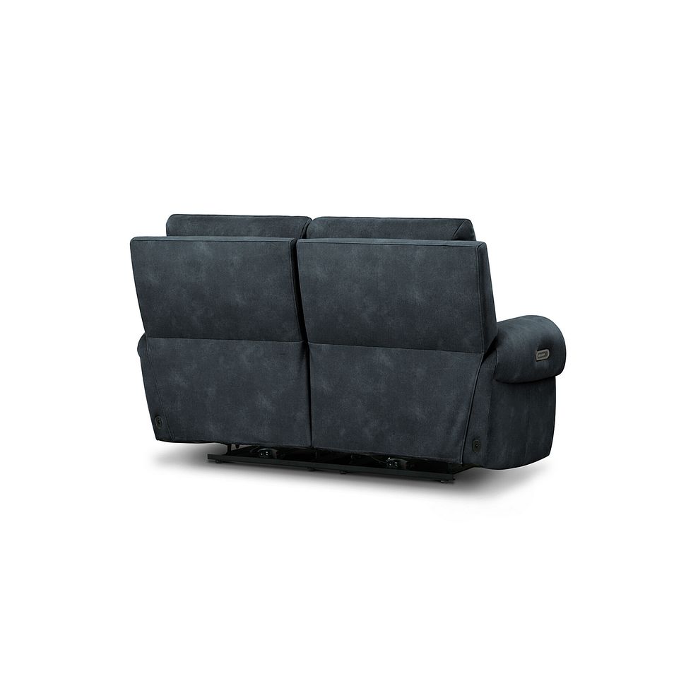 Ezra 2 Seater Electric Recliner with Power Headrest & Lumbar Support in Dexter Shadow Fabric 10