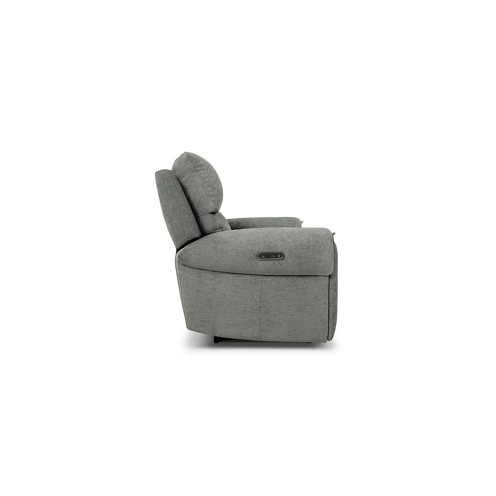 Ezra 3 Seater Electric Recliner in Darwin Mushroom Fabric 6