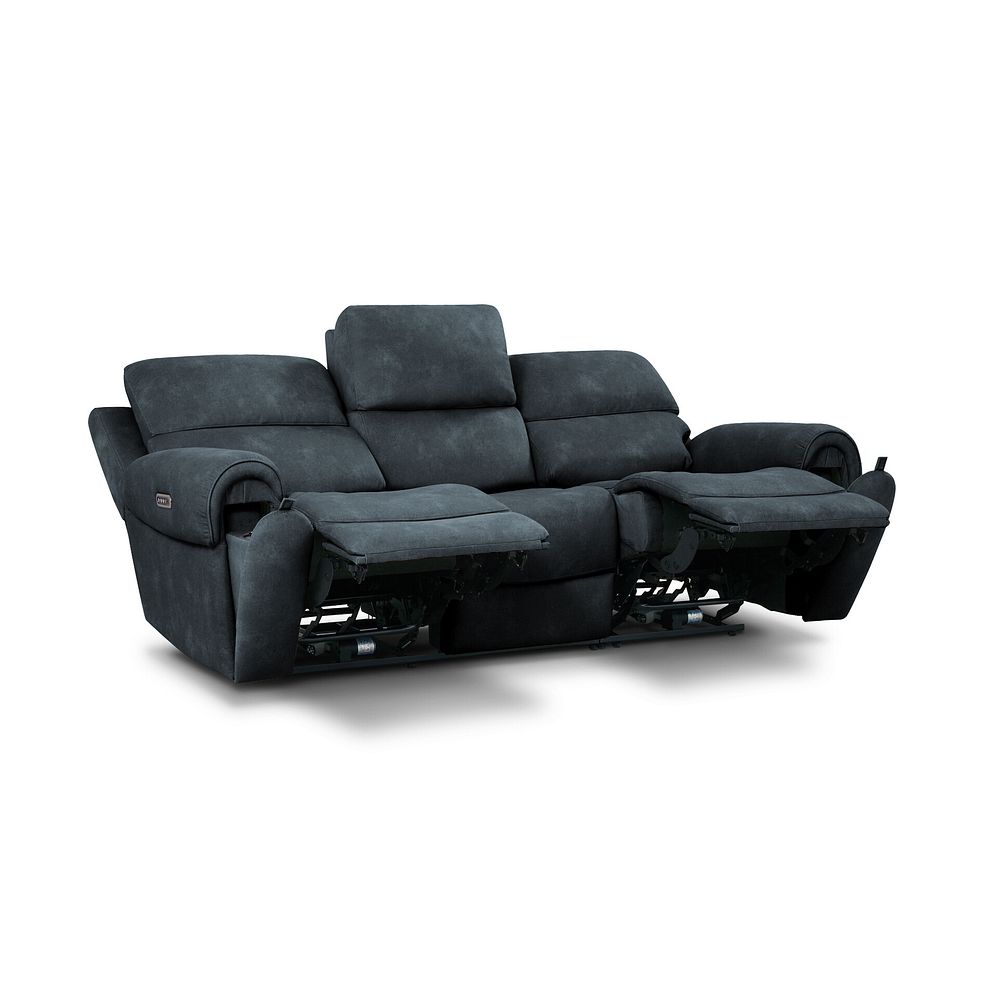 Ezra 3 Seater Electric Recliner in Dexter Shadow Fabric 3