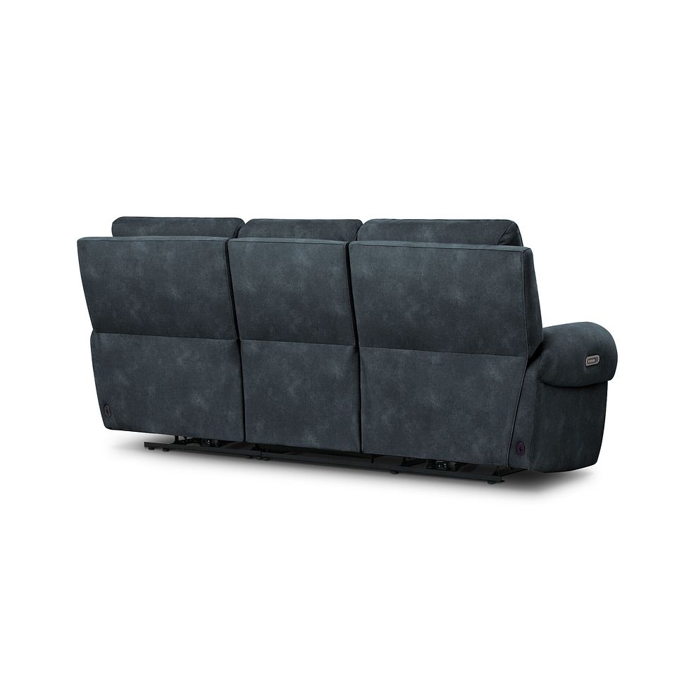 Ezra 3 Seater Electric Recliner in Dexter Shadow Fabric 7