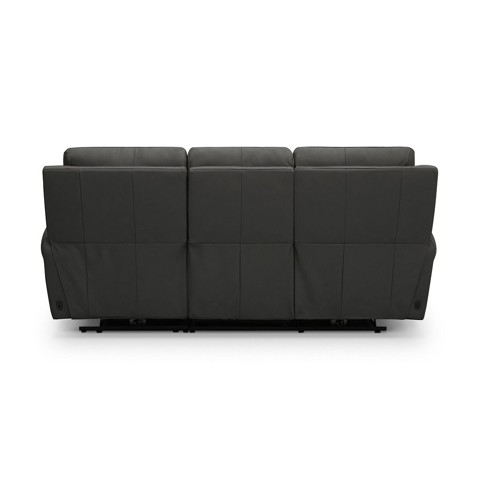 Ezra 3 Seater Electric Recliner in Storm Leather 7