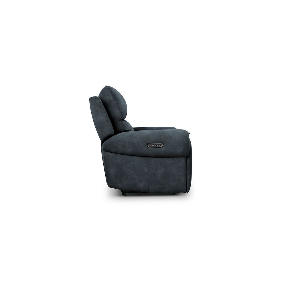 Ezra Electric Recliner Armchair in Dexter Shadow Fabric 6
