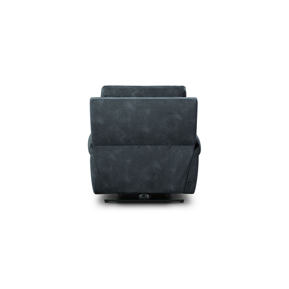 Ezra Electric Recliner Armchair in Dexter Shadow Fabric 8
