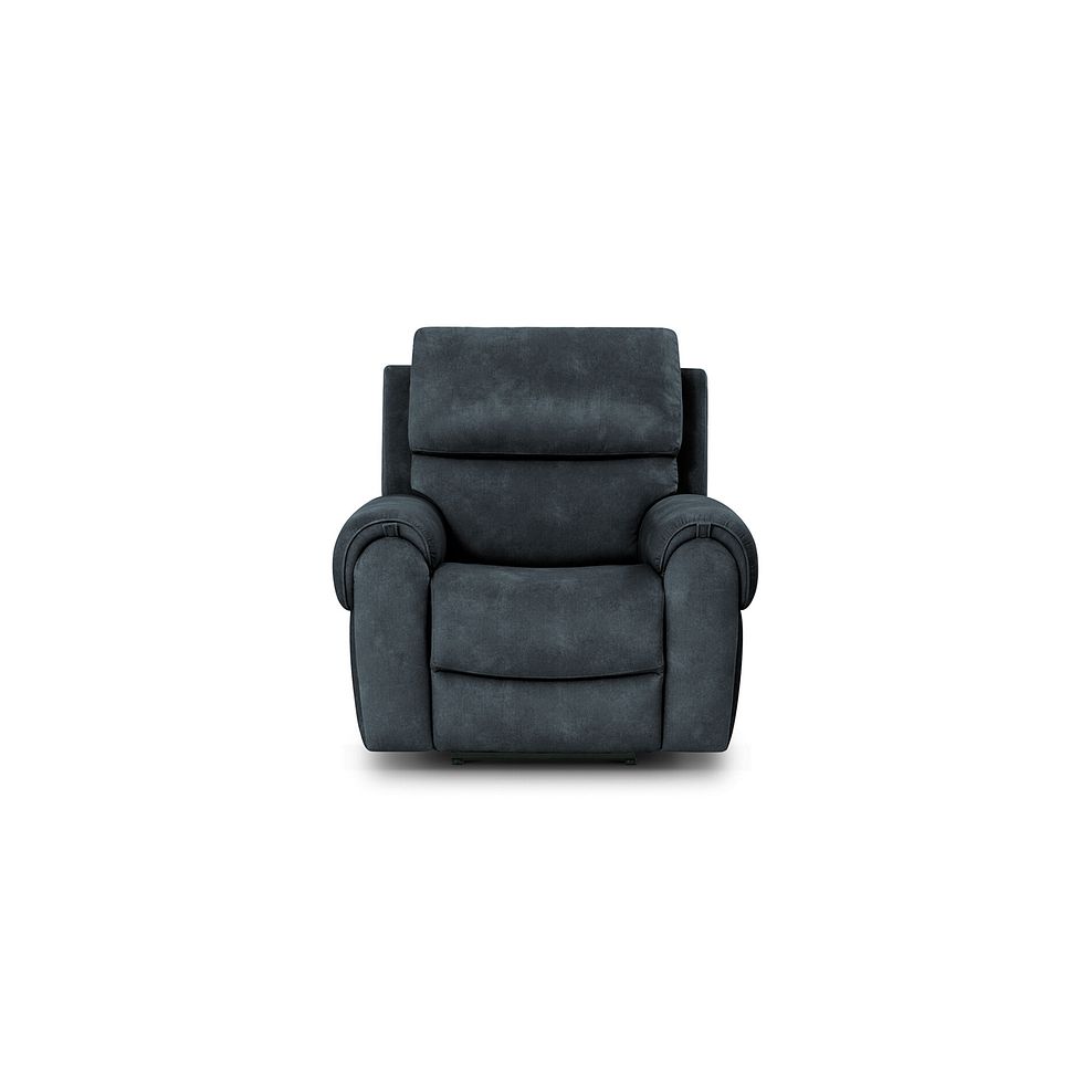 Ezra Electric Recliner Armchair in Dexter Shadow Fabric 5