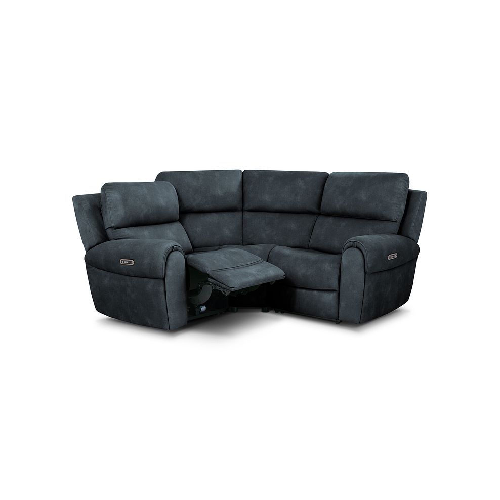 Ezra Group 1 Electric Recliner with Power Headrest & Lumbar Support in Dexter Shadow Fabric 2