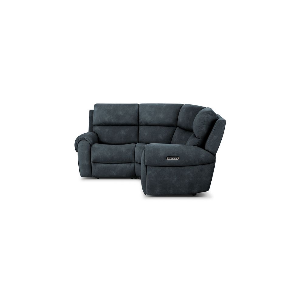 Ezra Group 1 Electric Recliner with Power Headrest & Lumbar Support in Dexter Shadow Fabric 5
