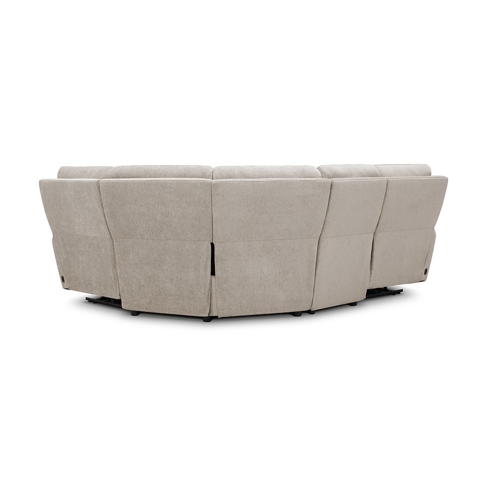 Ezra Group 2 Electric Recliner - Left Hand in Darwin Mink Fabric 5