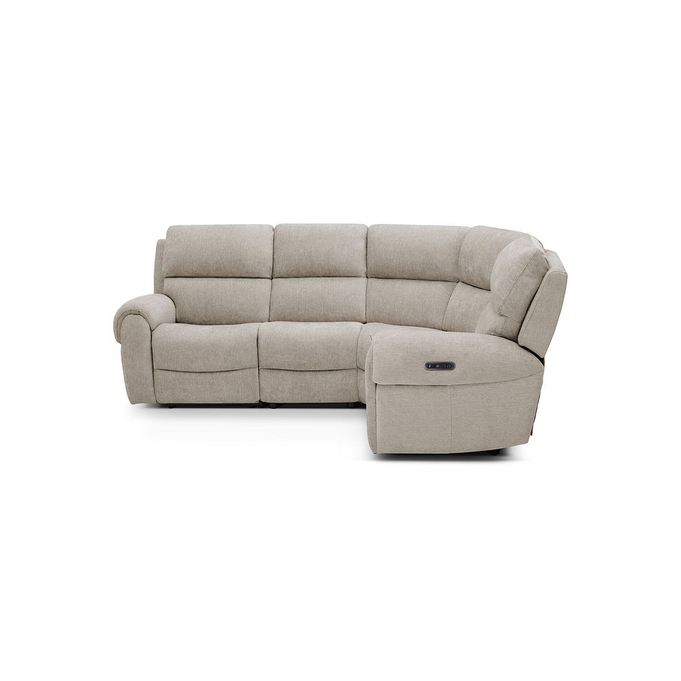 Ezra Group 2 Electric Recliner - Left Hand in Darwin Mink Fabric 4