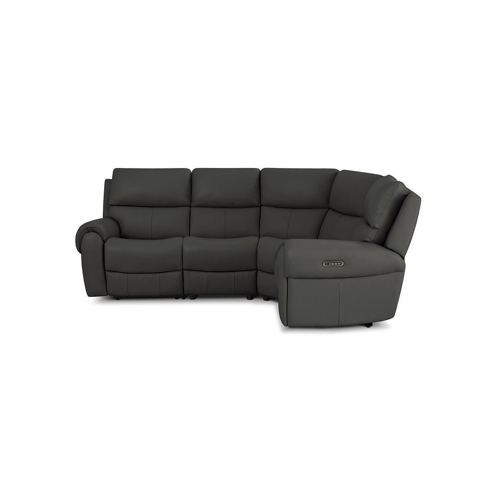 Ezra Group 2 Electric Recliner - Left Hand in Storm Leather 3