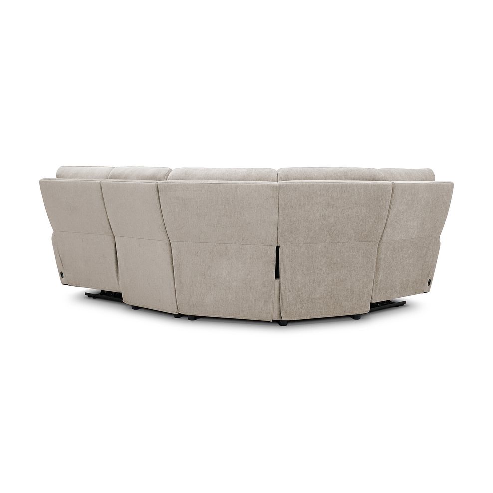 Ezra Group 2 Electric Recliner - Right Hand in Darwin Mink Fabric 5