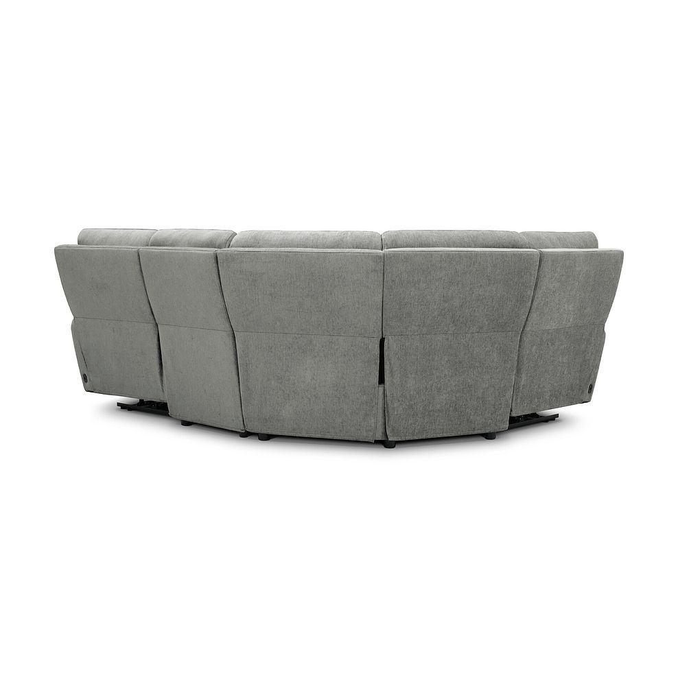 Ezra Group 2 Electric Recliner - Right Hand in Darwin Mushroom Fabric 5