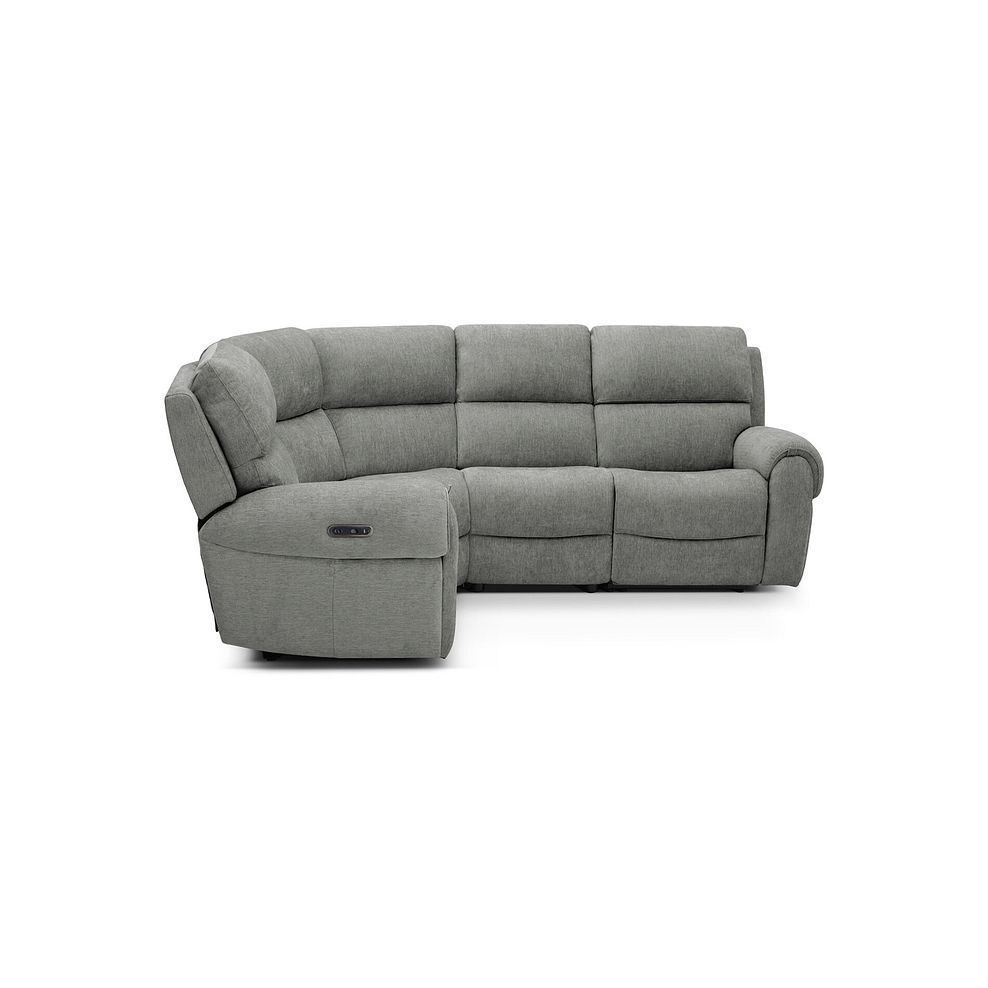 Ezra Group 2 Electric Recliner - Right Hand in Darwin Mushroom Fabric 4