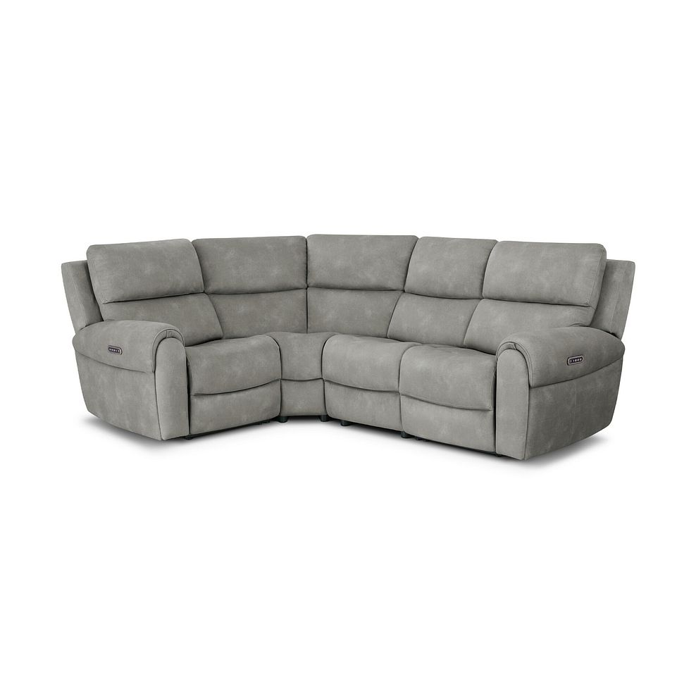 Ezra Group 2 Electric Recliner - Right Hand in Dexter Stone Fabric 1