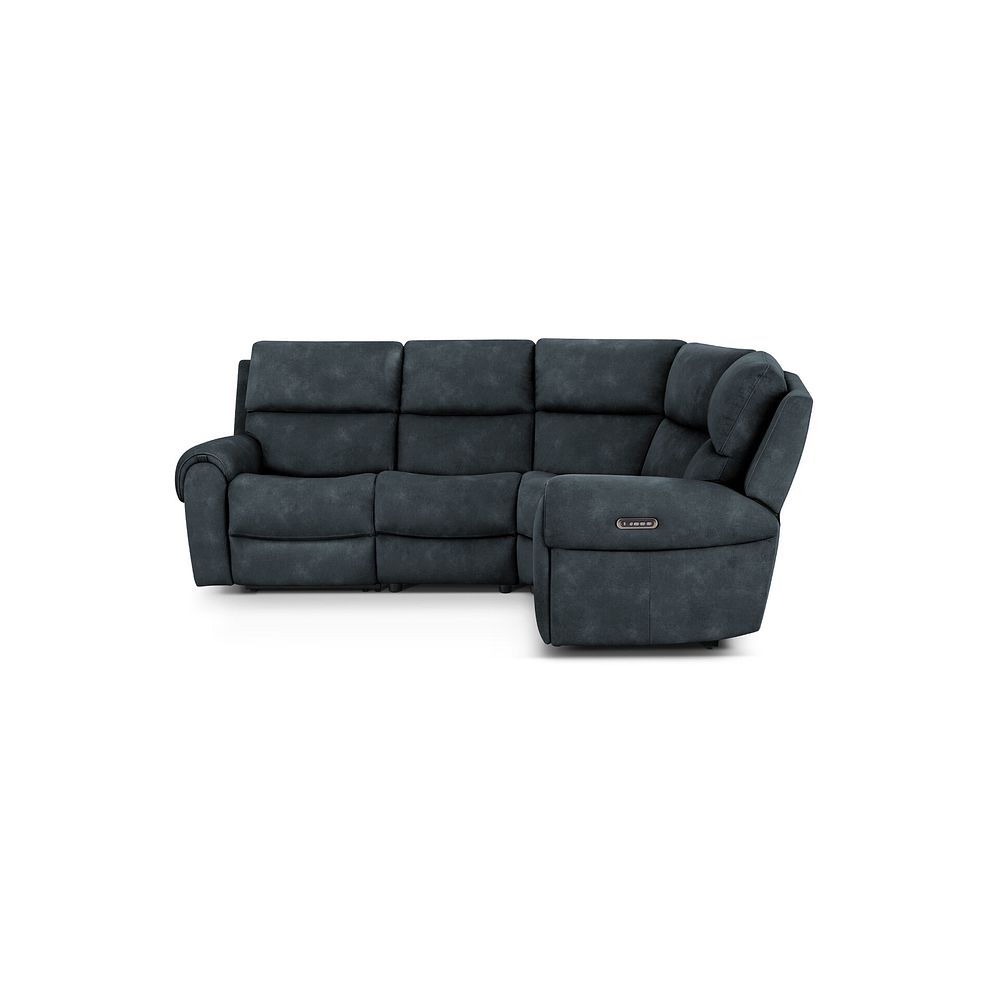 Ezra Group 2 Electric Recliner with Power Headrest & Lumbar Support - Left Hand in Dexter Shadow Fabric 6