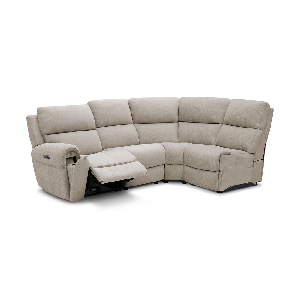 Ezra Group 4 Electric Recliner in Darwin Mink Fabric 2