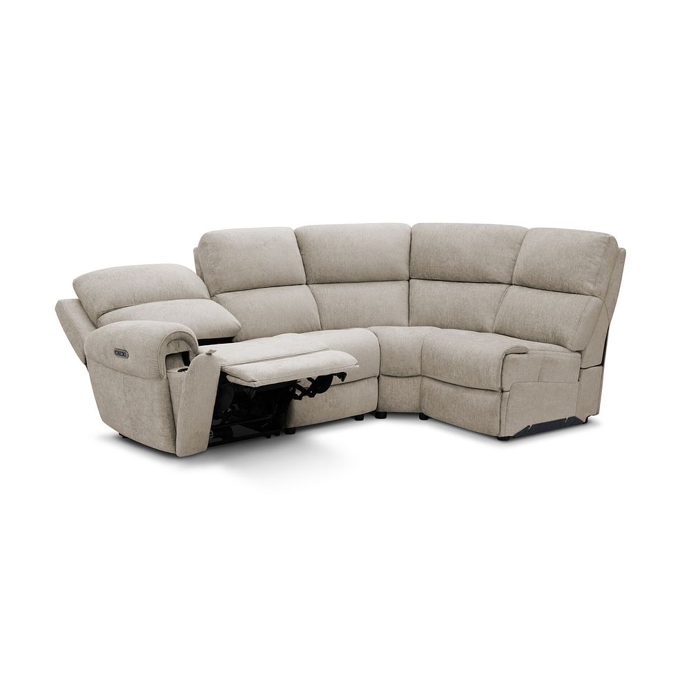 Ezra Group 4 Electric Recliner in Darwin Mink Fabric 3