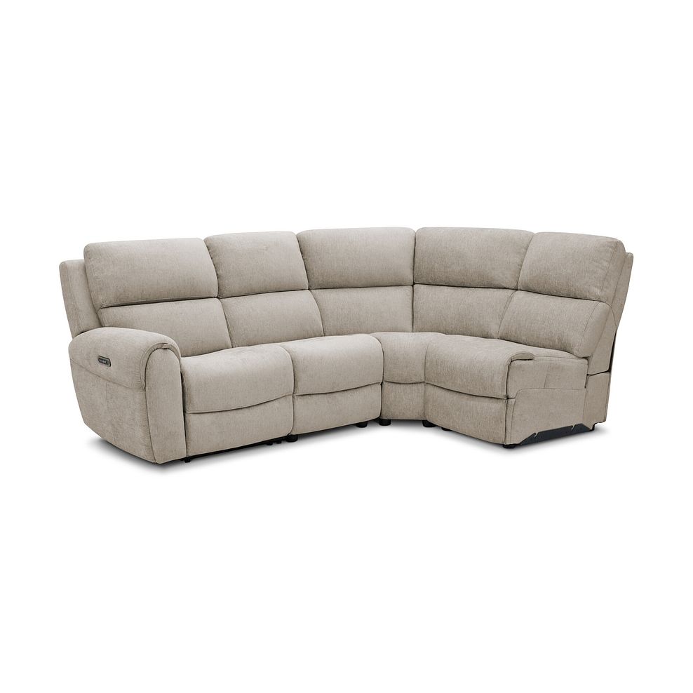 Ezra Group 4 Electric Recliner in Darwin Mink Fabric 1