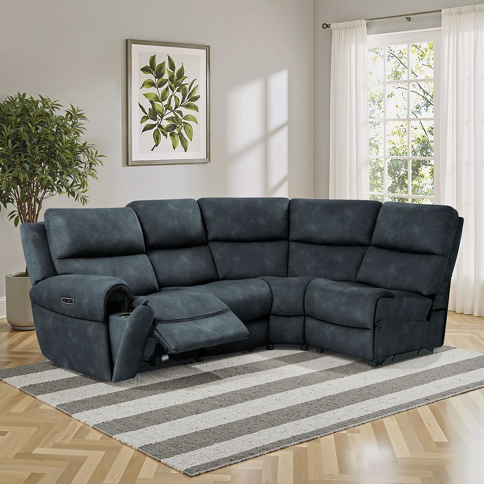 Ezra Group 4 Electric Recliner in Dexter Shadow Fabric 1