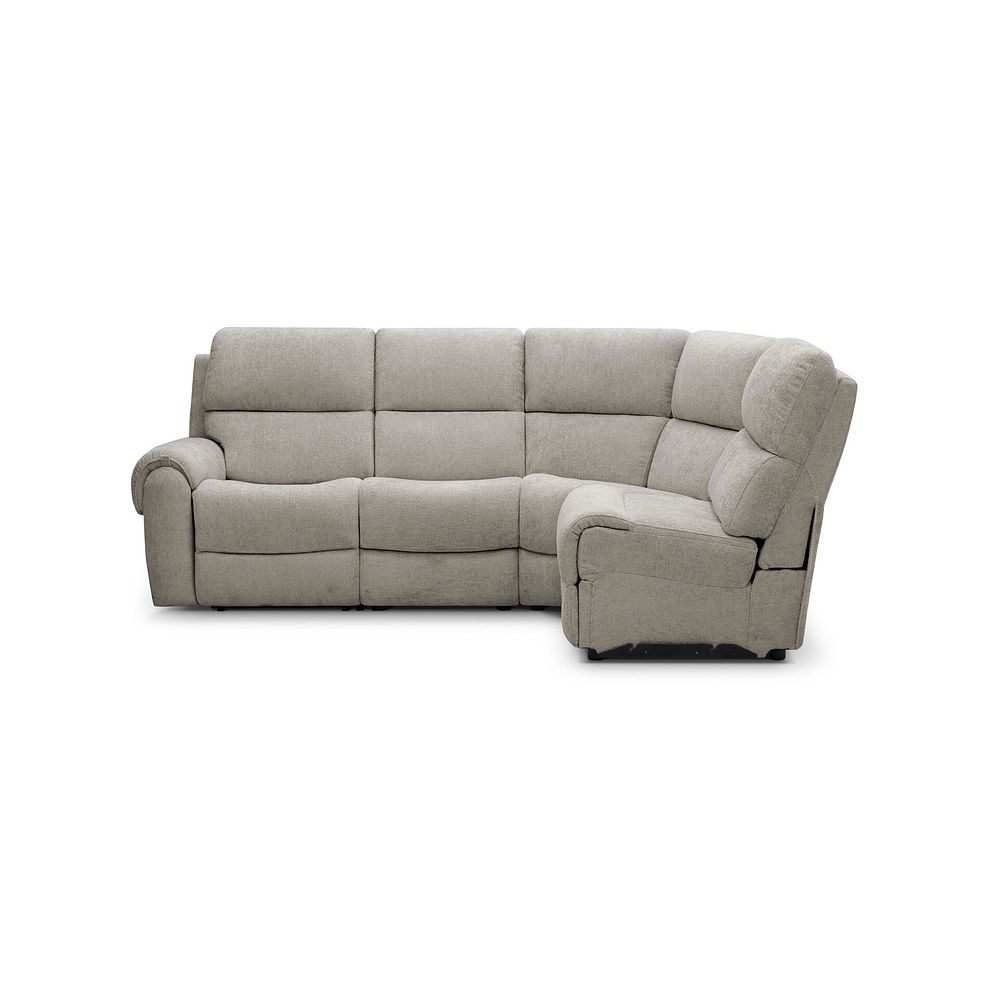 Ezra Group 4 Electric Recliner in Hopsack Linen Fabric 4