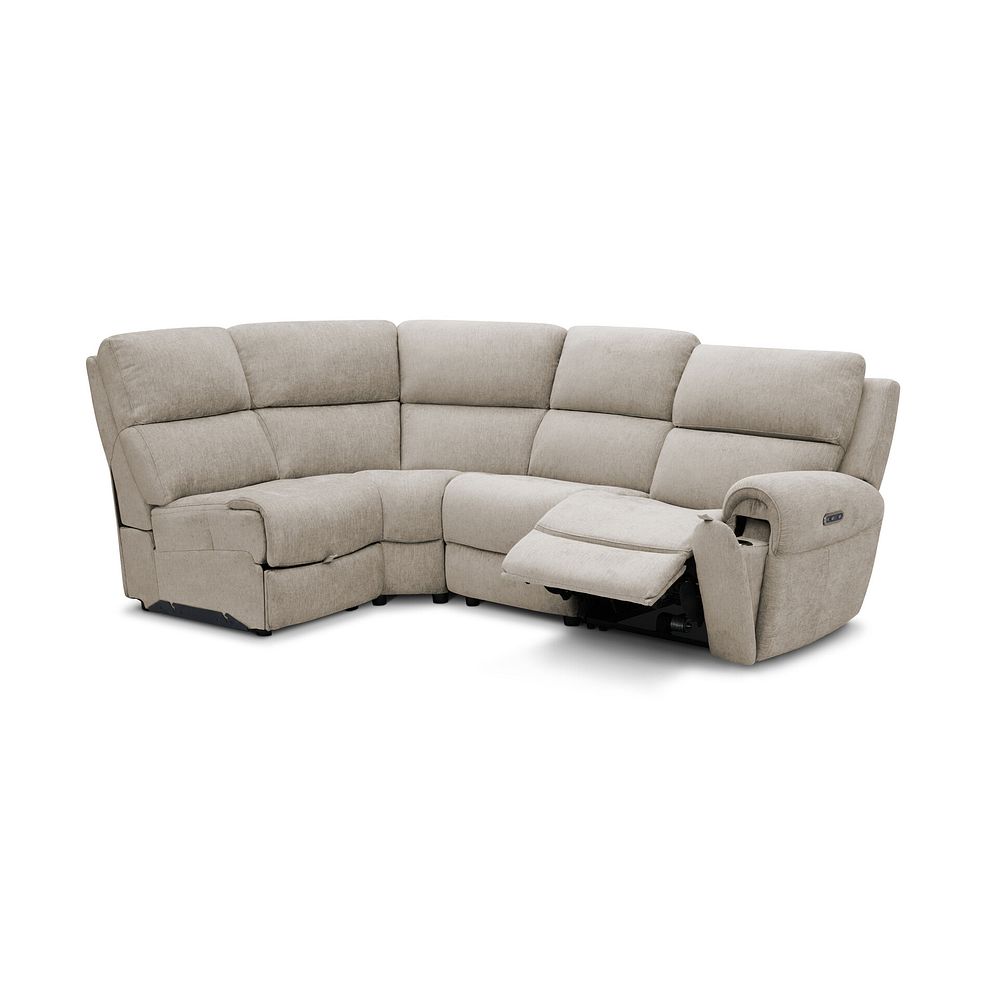 Ezra Group 5 Electric Recliner in Darwin Mink Fabric 2