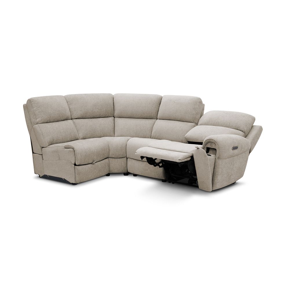 Ezra Group 5 Electric Recliner in Darwin Mink Fabric 3