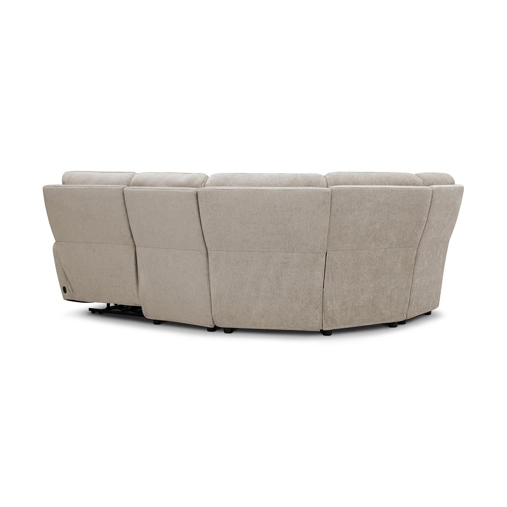 Ezra Group 5 Electric Recliner in Darwin Mink Fabric 5