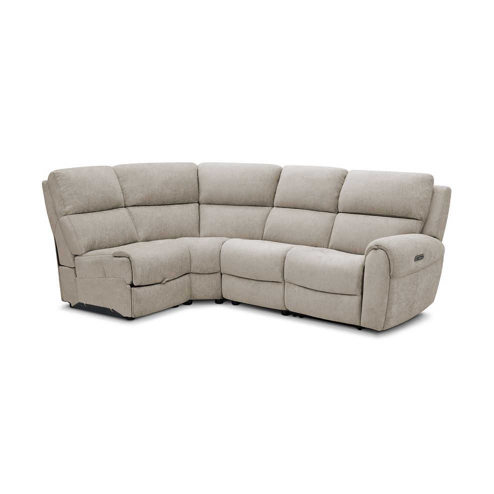 Ezra Group 5 Electric Recliner in Darwin Mink Fabric 1
