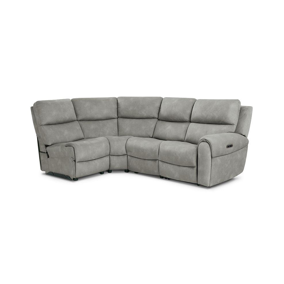 Ezra Group 5 Electric Recliner in Dexter Stone Fabric 1