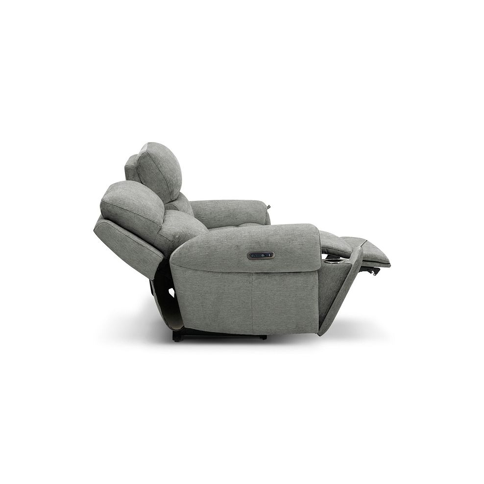 Ezra Group 8 Electric Recliner in Darwin Mushroom Fabric 7
