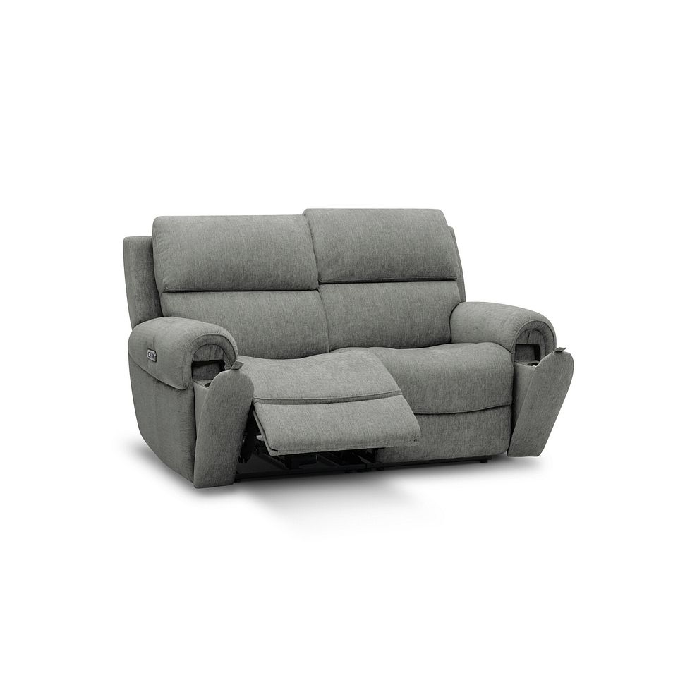 Ezra Group 8 Electric Recliner in Darwin Mushroom Fabric 3