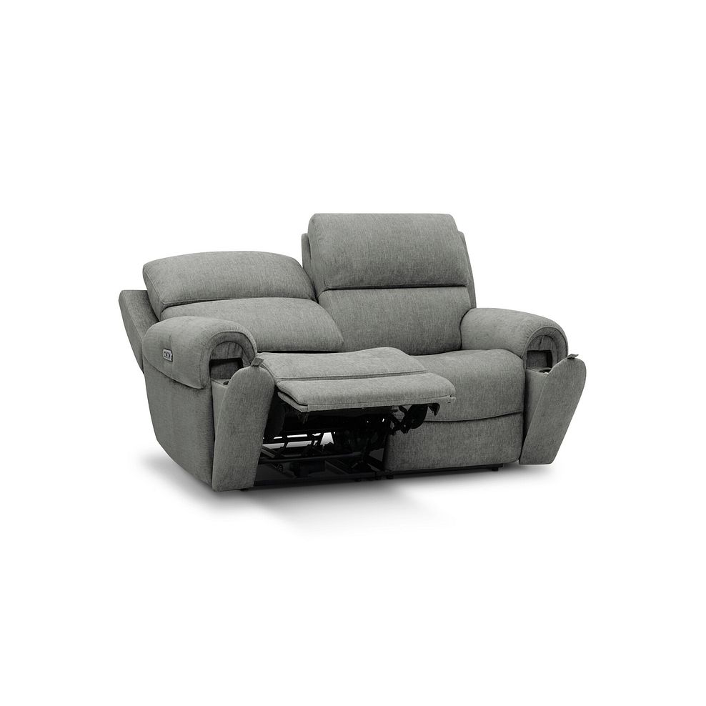 Ezra Group 8 Electric Recliner in Darwin Mushroom Fabric 4