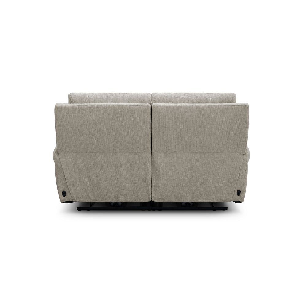 Ezra Group 8 Electric Recliner in Hopsack Linen Fabric 7